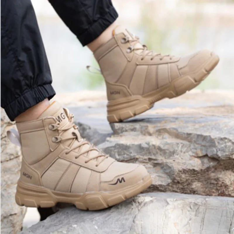 Indestructible Steel Toe Safety Work Boots – Unisex